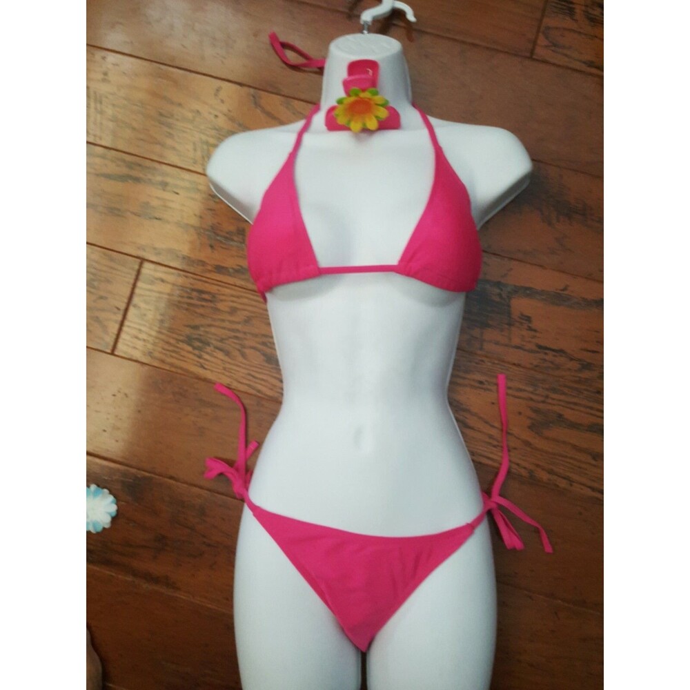 Bobbie & Brooks Size S Pink Two Piece Swim Suit S NWOT